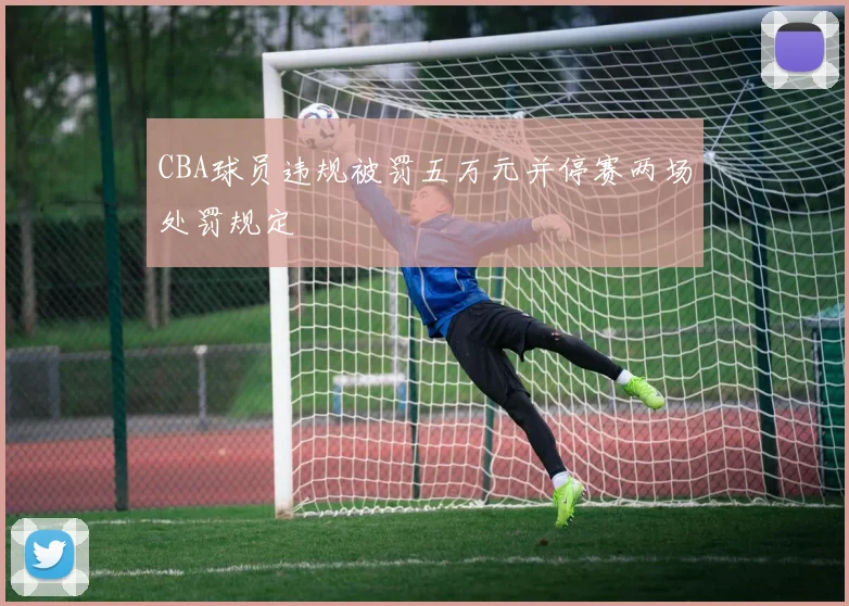 CBA球员违规被罚五万元并停赛两场处罚规定