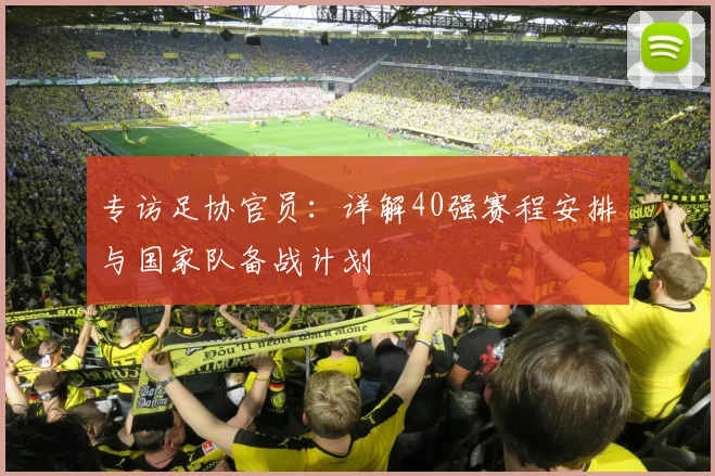 专访足协官员：详解40强赛程安排与国家队备战计划